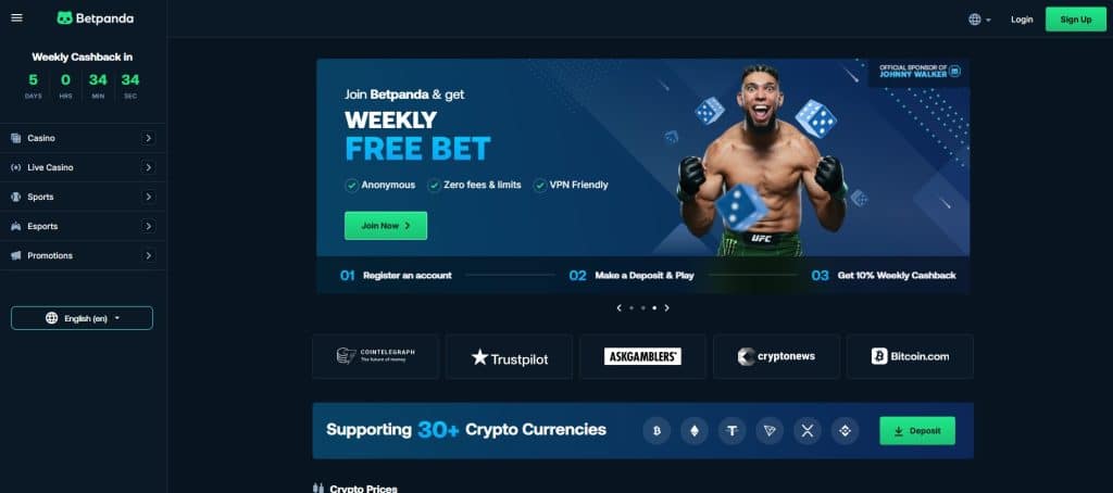 BetPanda – Bonus-Friendly Crypto Casino with Litecoin & Sports Betting