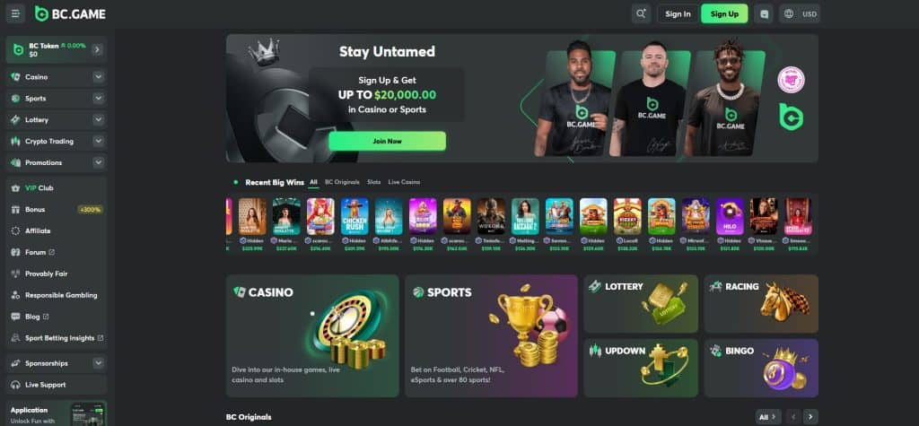 BC.Game – Extensive Game Library & Social Features at a Litecoin Casino